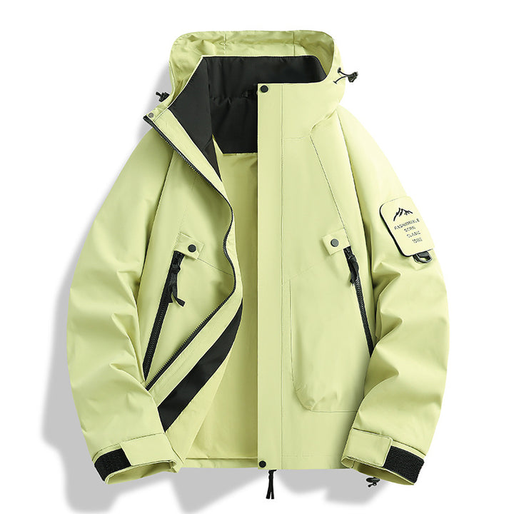 Herren Wetterfeste Outdoor-Jacke Echo Archiv 1787710575