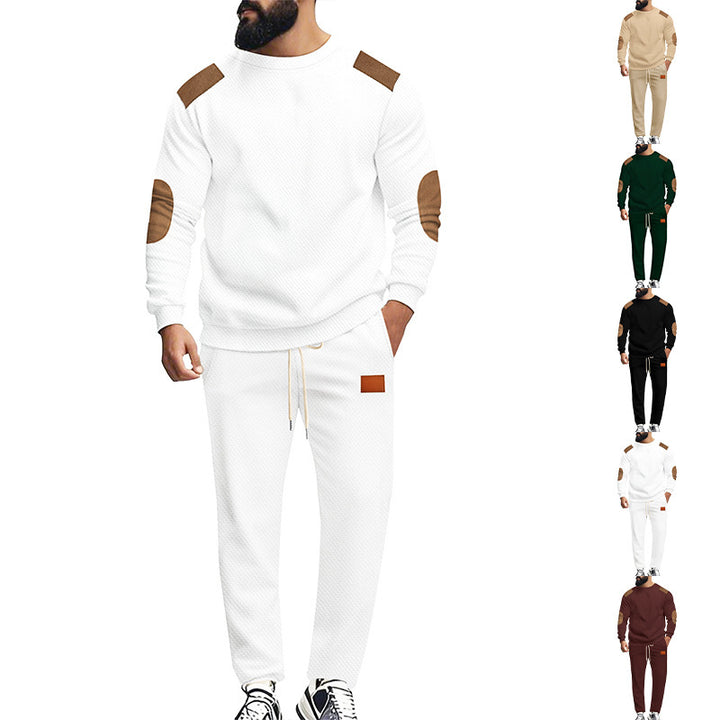 Herren modischer Sweatshirt- und Jogginghosen-Set Echoarchiv