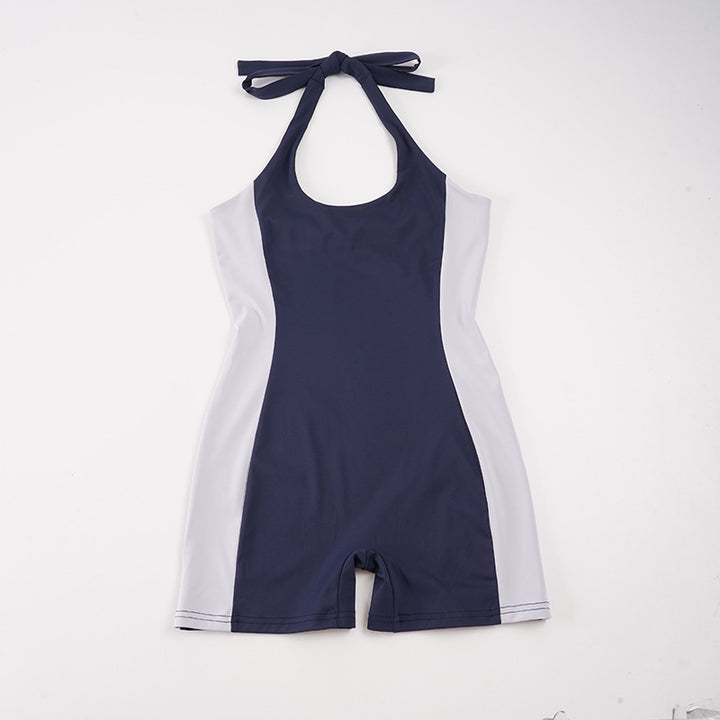 Damen Sportlicher Schwimmanzug mit elegantem Halterdesign Echo Archiv