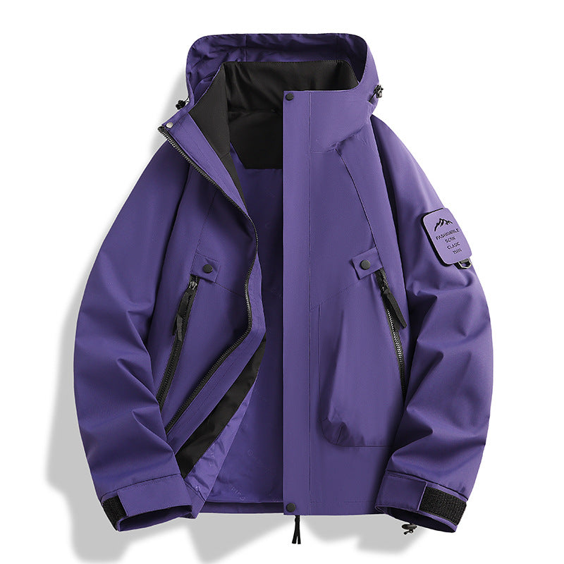 Herren Wetterfeste Outdoor-Jacke Echo Archiv 1787710575