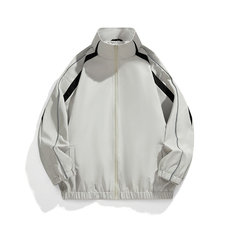 Damen Sportliche Windbreaker-Jacke Echoarchiv