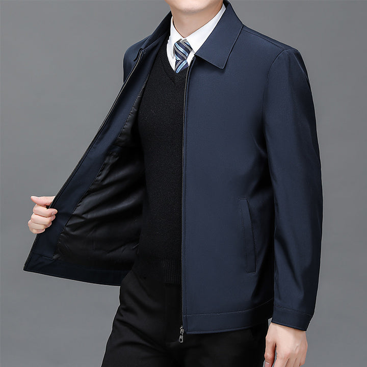Herren Leichte Übergangsjacke mit klassischem Schnitt Echo Archiv