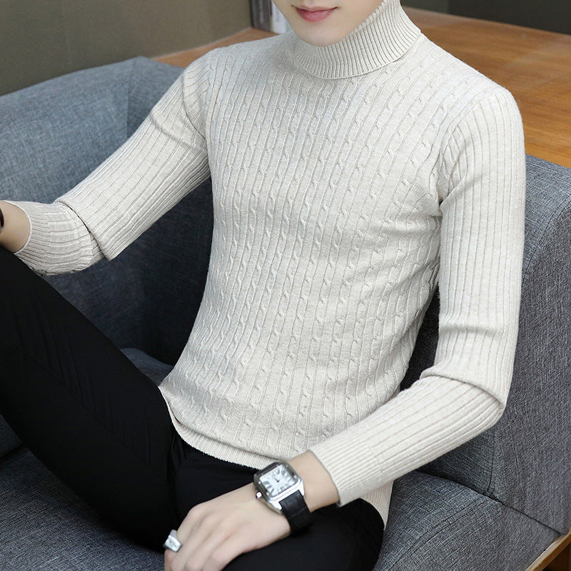 Herren Feinstrick Rollkragenpullover Echoarchiv