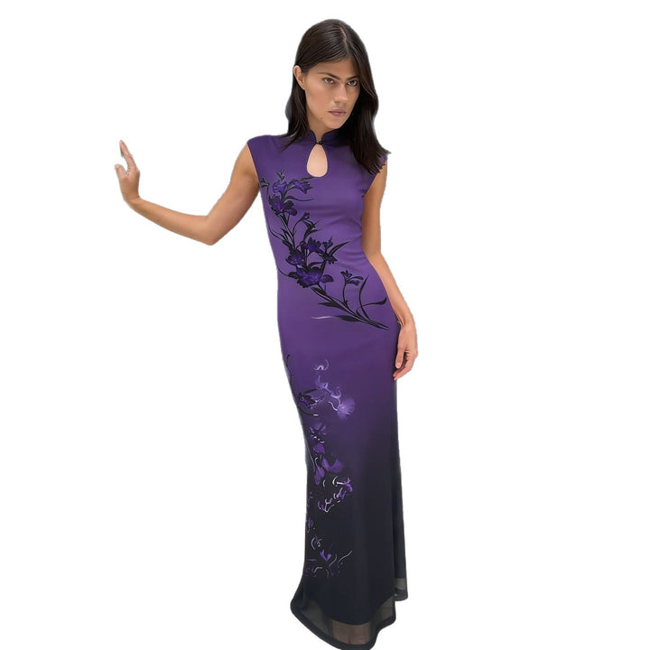 Damen Maxikleid mit elegantem, floralem Design Echo Archiv