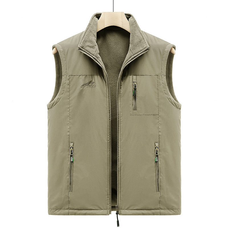 Herren Multifunktionale Fleece-Weste Echo Archiv