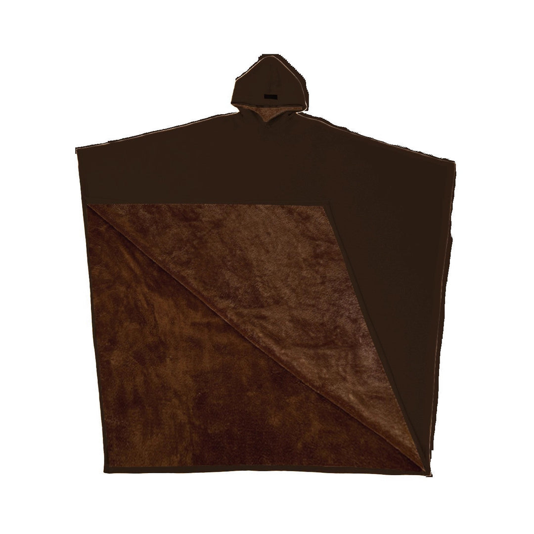 Unisex nan Kapuzen-Poncho Kuscheldecke mit weichem Futter und großzügigem Oversize-Schnitt Echo Archiv