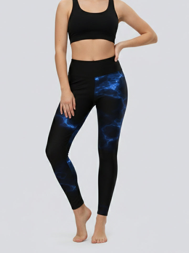 Damen Sportlegging mit stilvollem grafischen Design Echo Archiv
