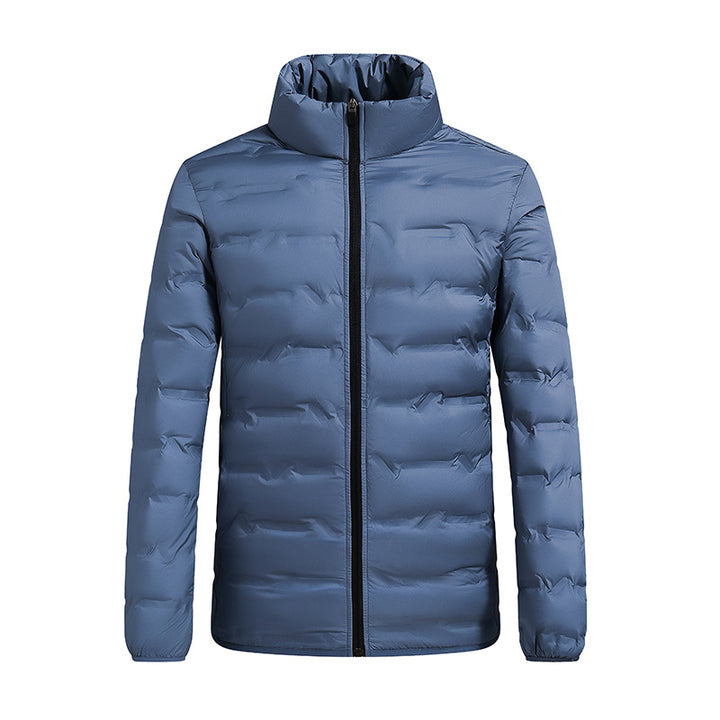 Leichte Steppjacke für Herren mit thermischer Füllung und Stehkragen – Taviero