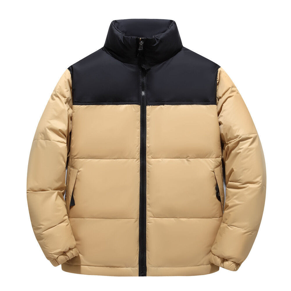 Herren modische und funktionale Steppjacke mit hohem Kragen Echoarchiv