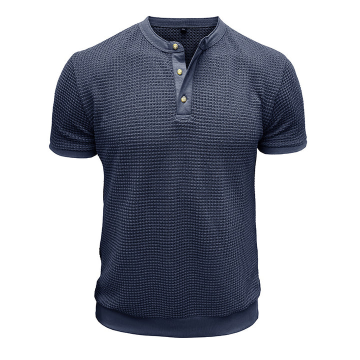 Herren Kurzarm-Shirt mit Knopfleiste Echoarchiv