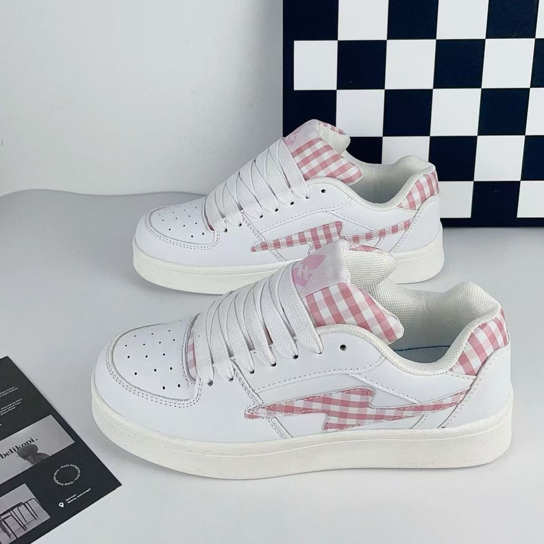 Damen Sneakers im modernen Karo-Design mit atmungsaktiven Materialien Echo Archiv