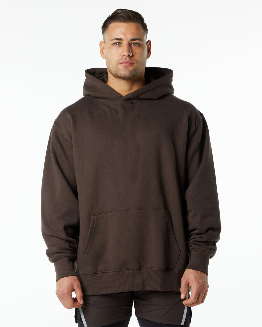 Herren elegante Kapuzenpullover mit praktischem Kängurutaschen-Design Echoarchiv