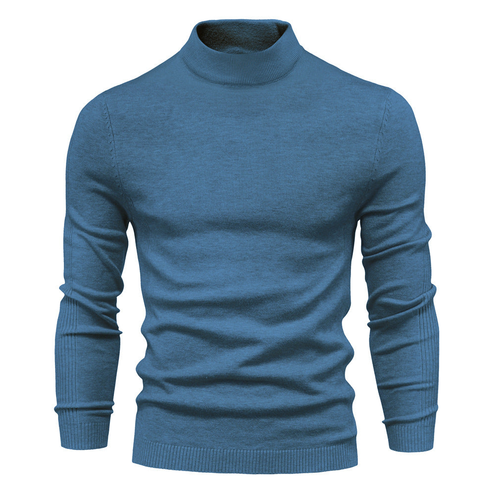 Herren Hochwertiger Rollkragenpullover Echoarchiv