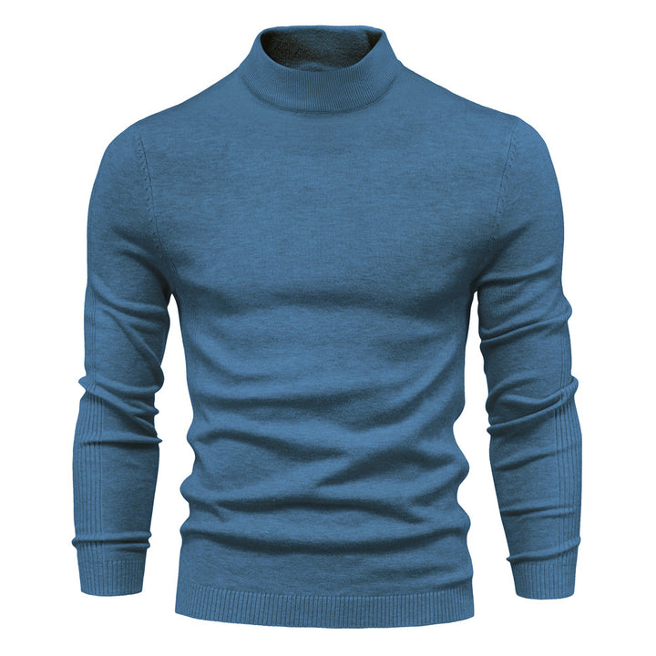 Herren Hochwertiger Rollkragenpullover Echoarchiv