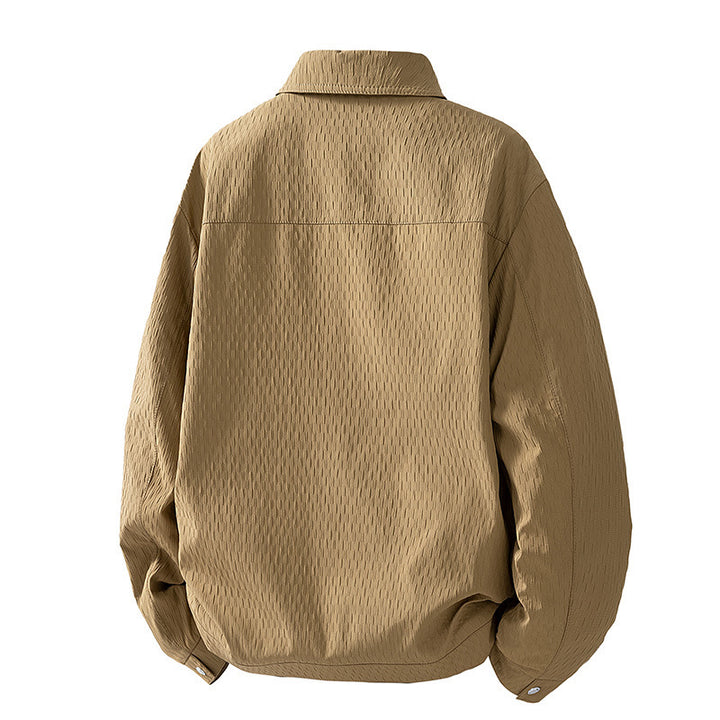 Herren Lässige Hemdjacke Echo Archiv