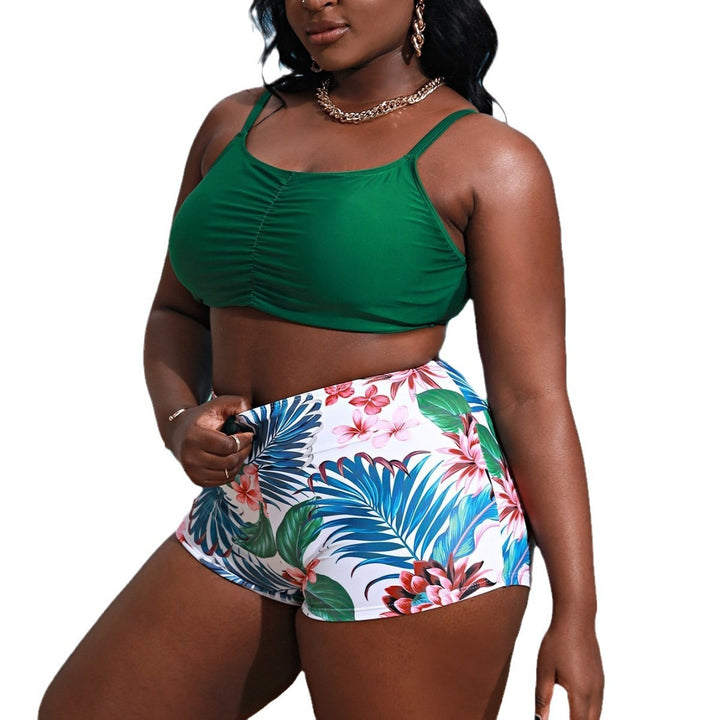 Damen Bikiniset mit floralem Design und verstellbaren Trägern Echo Archiv