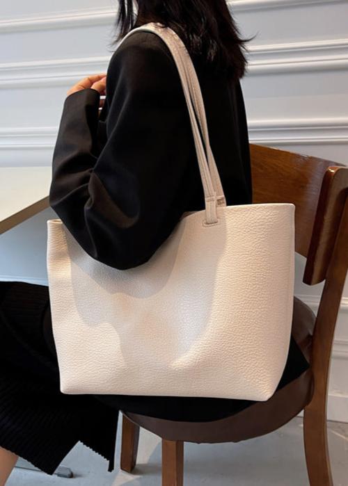 Echoarchiv | Geräumige Damen Schultertasche Aus Weichem Leder