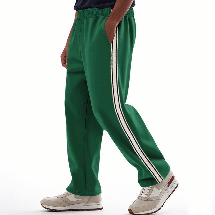 Herren Sportliche Sweatpants mit seitlichen Streifen Echoarchiv