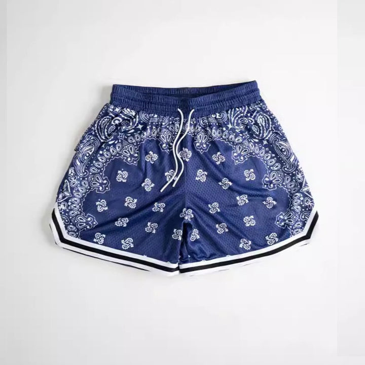 Herren Bandana Druck Sportshorts Echoarchiv