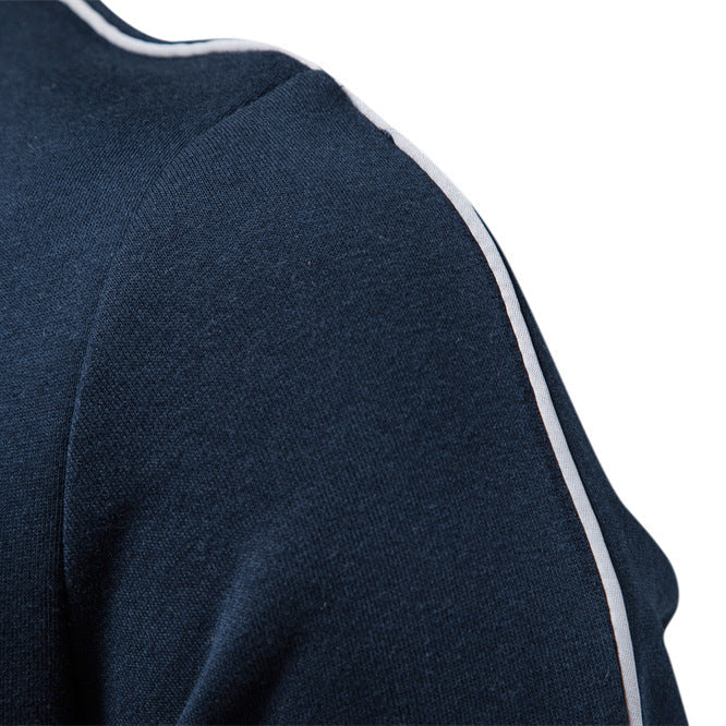 Herren SwEchoarchivtjacke mit hohem Kragen und durchgehendem Reißverschluss Echoarchiv