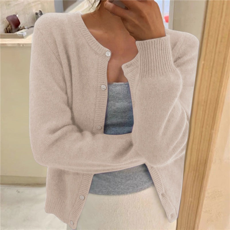Damen kuschelige Strickjacke Echoarchiv