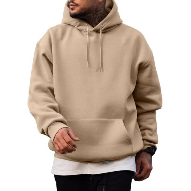 Herren Hoodie mit geräumiger Kapuze und Kängurutasche Echoarchiv