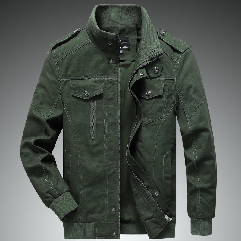 Herren Militärjacke mit praktischen Taschen Echo Archiv