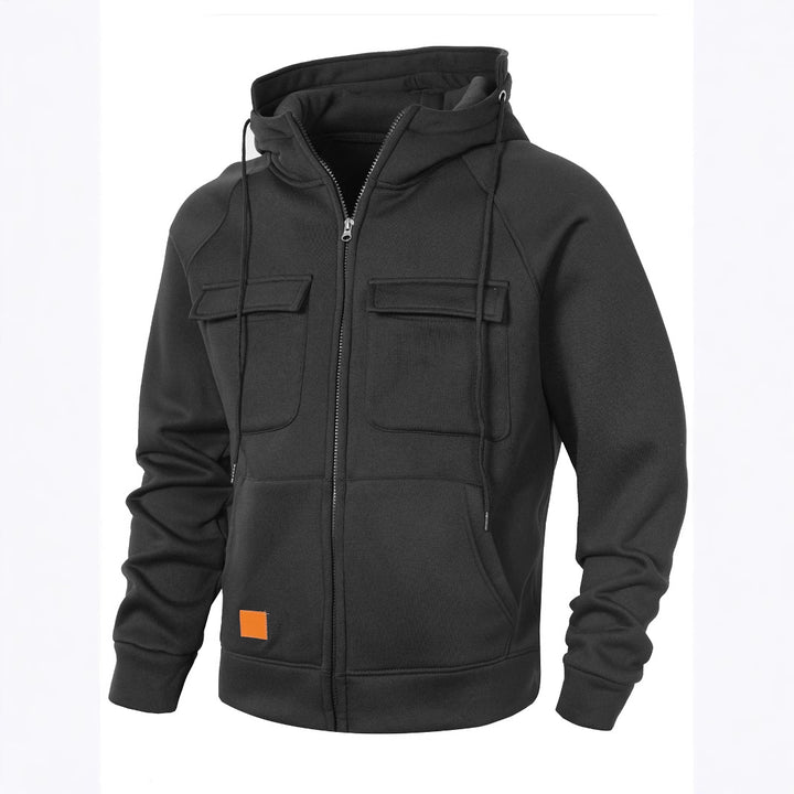 Herren Kapuzenjacke mit praktischen Taschen und modischem Design Echoarchiv