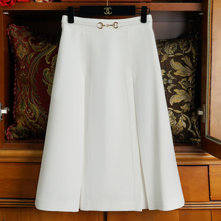 Damen Eleganter Faltenrock Echoarchiv