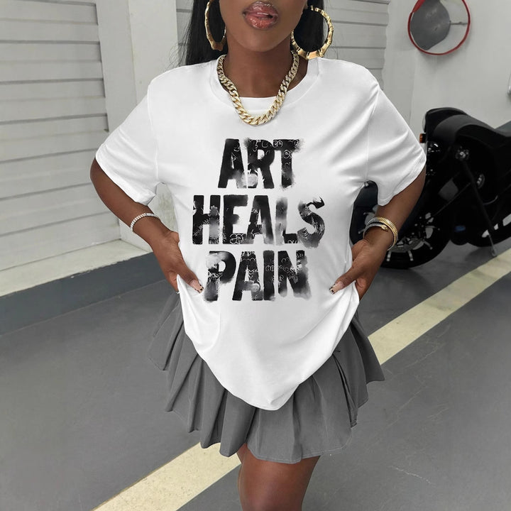 Damen T-Shirt mit kreativem grafischen Spruch Echo Archiv