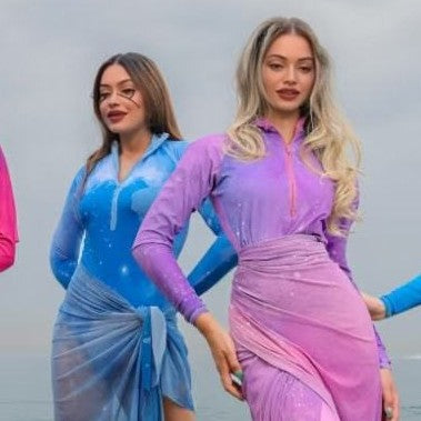 Damen Modischer Schwimmanzug mit Hijab Echo Archiv