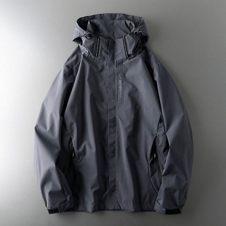 Echoarchiv | Unisex Wasserdichte Jacke mit Kapuze