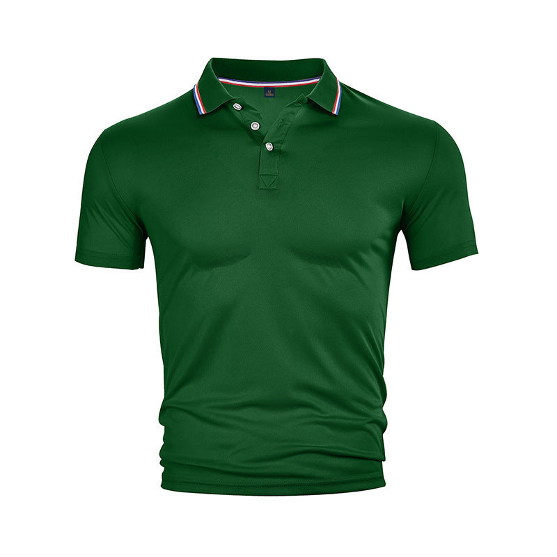 Herren Poloshirt mit farblich abgesetztem Kragen Echoarchiv