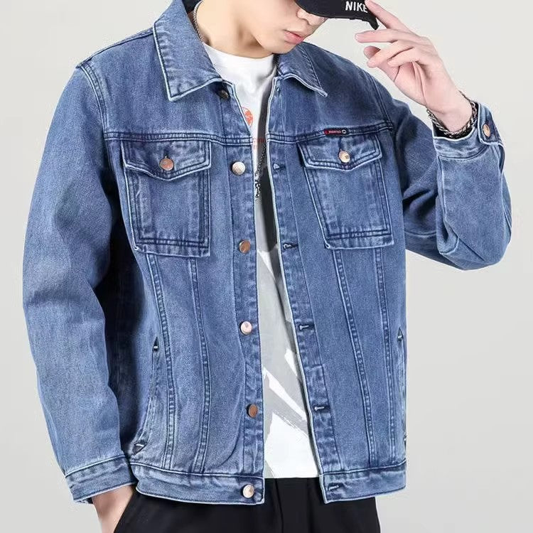 Herren klassische Denim-Jacke Echoarchiv