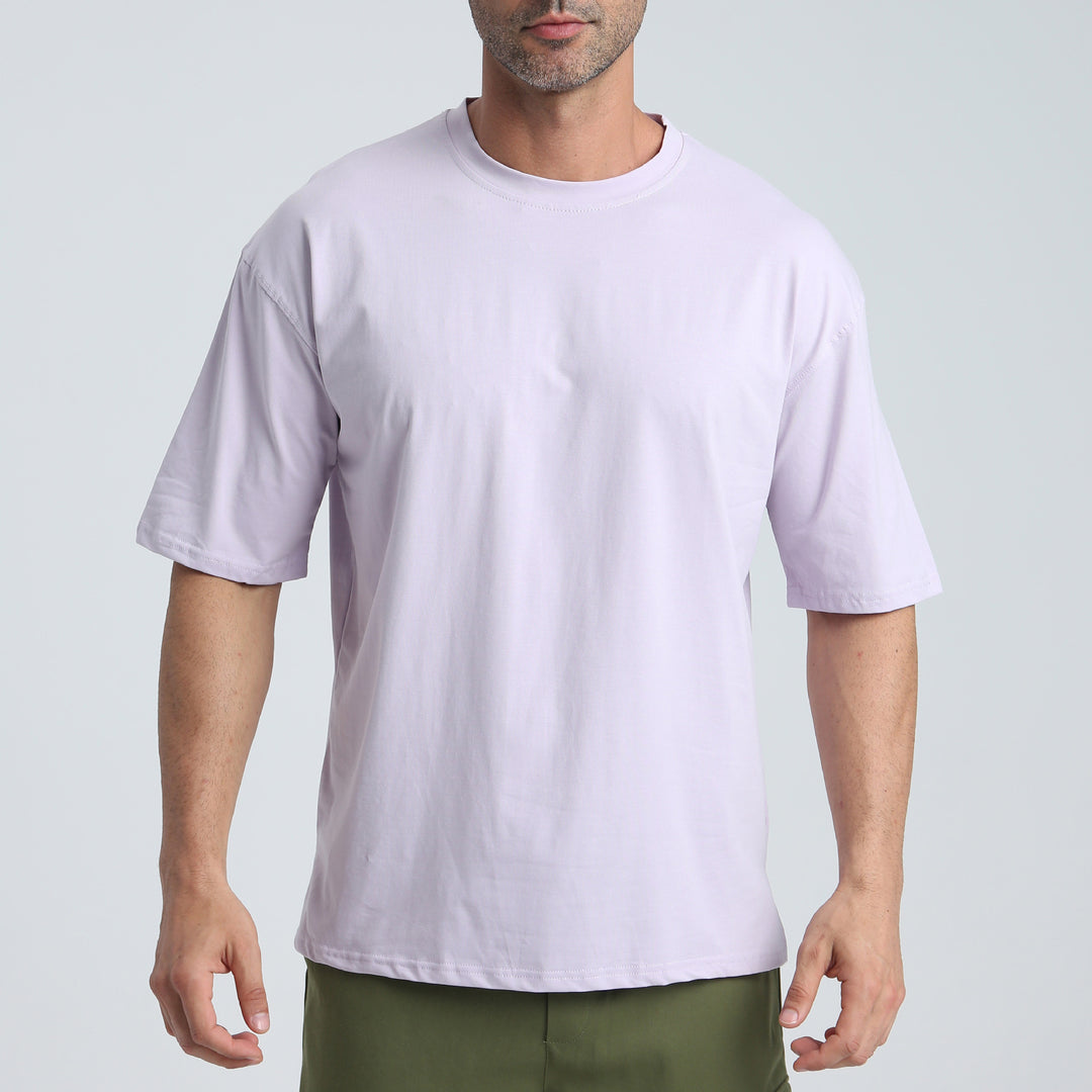 Herren Bequemes Loose-Fit T-Shirt aus hochwertiger Baumwolle Echoarchiv