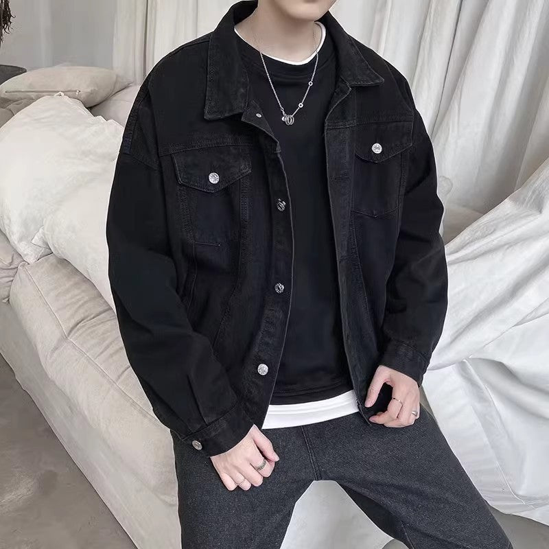 Herren Lockere Denimjacke Echoarchiv