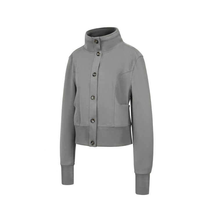 Damen Modische Steppjacke mit hohem Kragen Echoarchiv