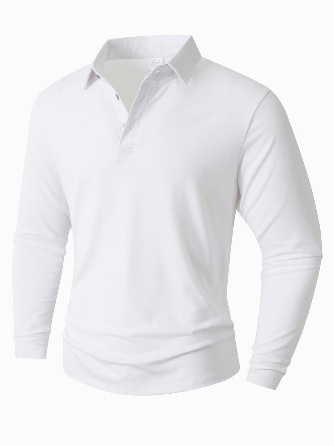 Herren Langarm Poloshirt mit modernem Schnitt Echoarchiv
