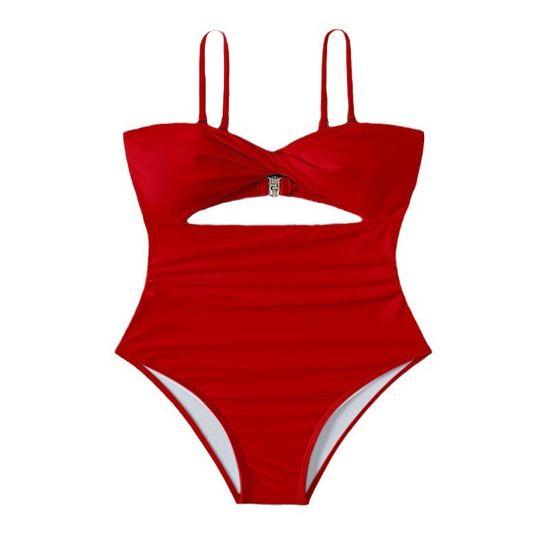Damen Cut-Out Badeanzug Echo Archiv