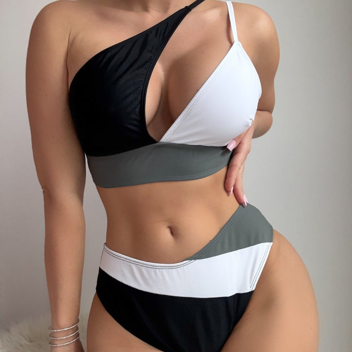 Damen Sportlicher Einteiliger Bikini Echo Archiv