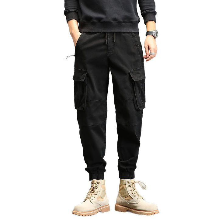 Herren Utility-Joggerhose mit sculpted Kniepaneelen, verstärkten Cargotaschen und elastischem Komfortbund Echo Archiv