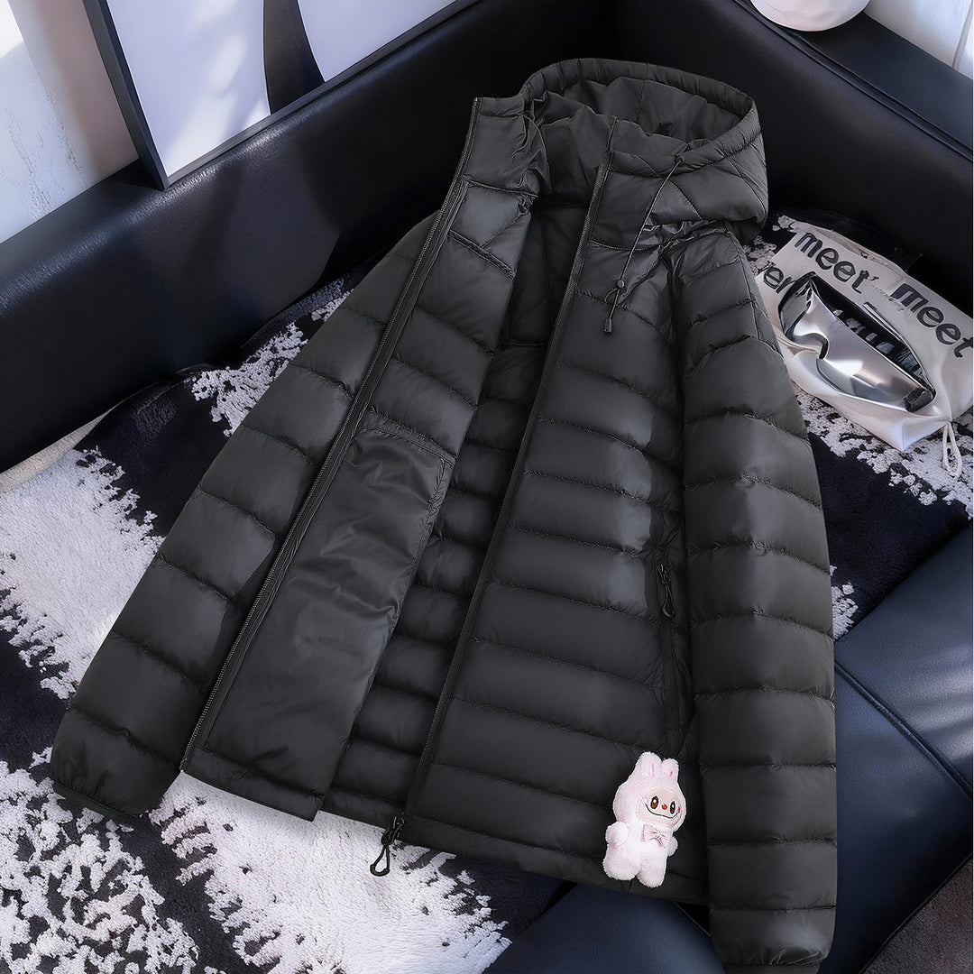 Damen Leichte Steppjacke mit Kapuze Echo Archiv