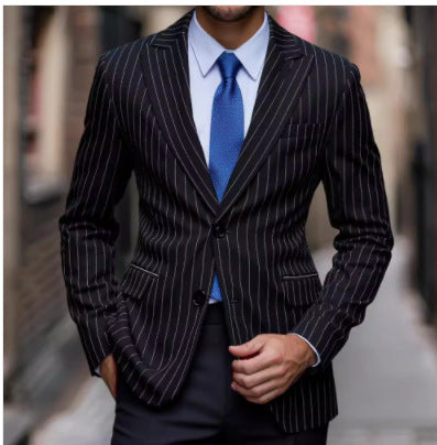 Herren eleganter, kariert Blazer mit schmalem Schnitt und hochwertiger Verarbeitung Echoarchiv