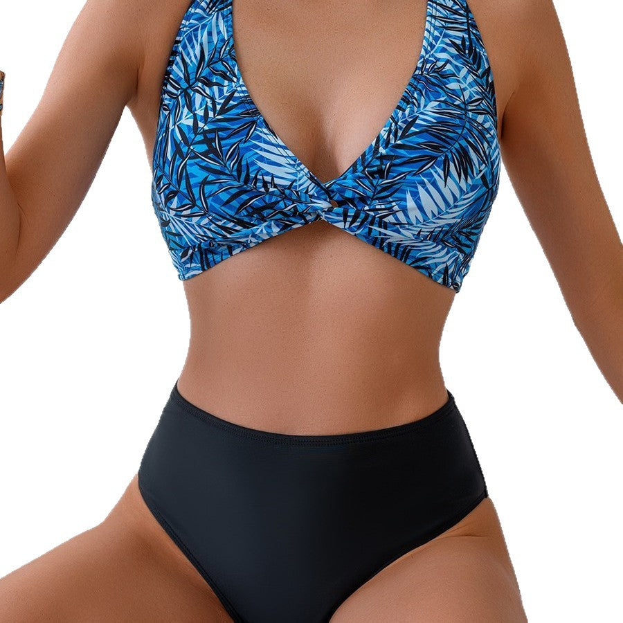 Damen Hochgeschnittener Bikini mit Twist-Top Echo Archiv
