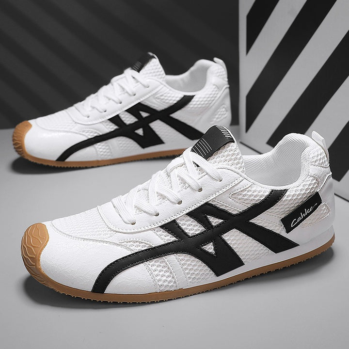 Unisex Retro-Laufsneaker mit atmungsaktivem Mesh und rutschfester Gummilaufsohle Echoarchiv