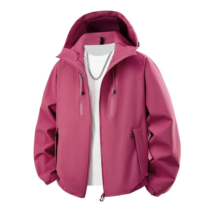 Herren Kapuzen-Softshelljacke mit wasserabweisender Membran, verstellbarer Kapuze & Utility‑Taschen Echo Archiv