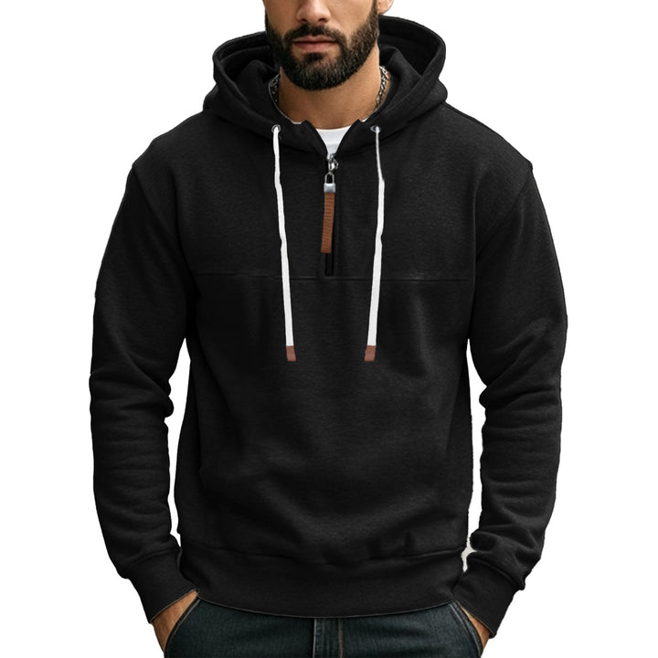 Herren Sweatshirt mit modernem Reißverschlussdesign Echoarchiv