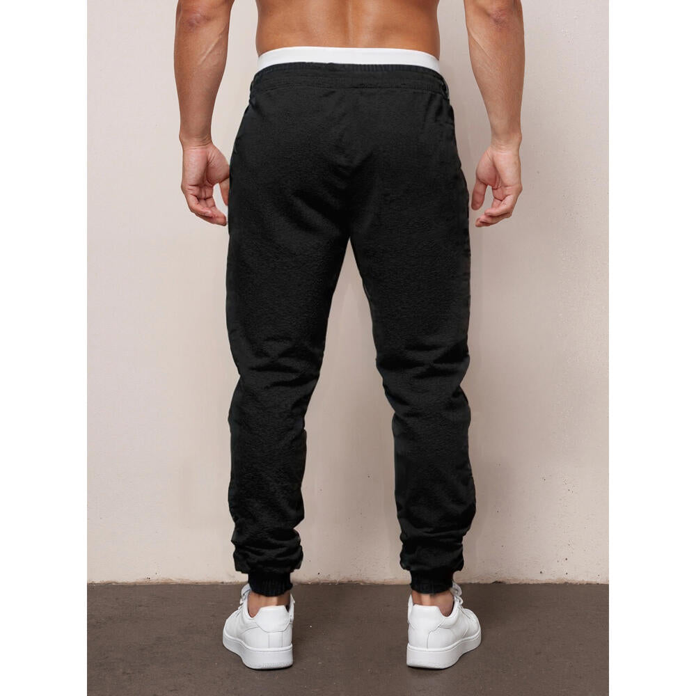Herren Sportliche Jogginghose mit Bündchen Echo Archiv