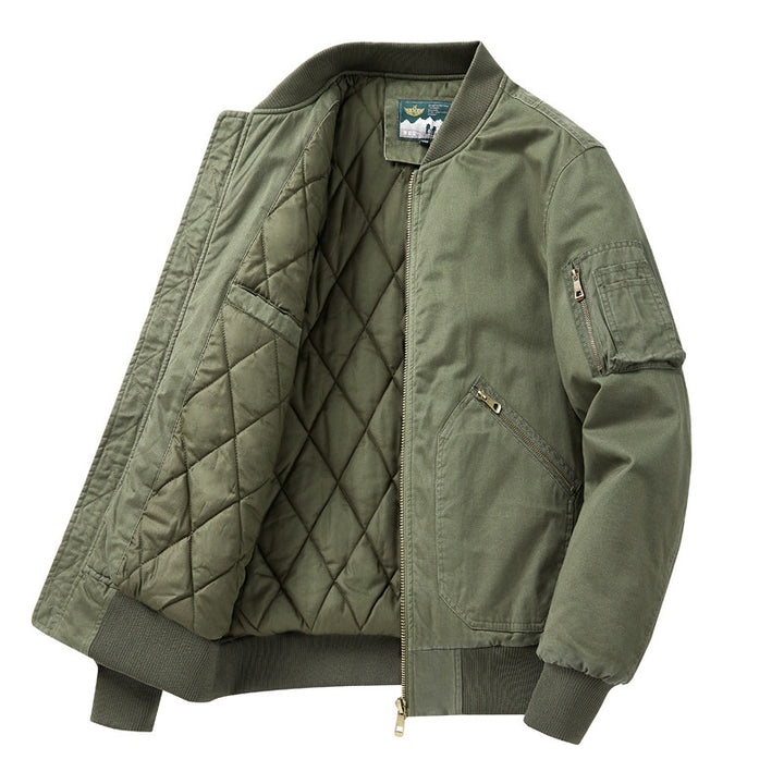 Herren Freizeit Bomberjacke mit Steppfutter Echo Archiv