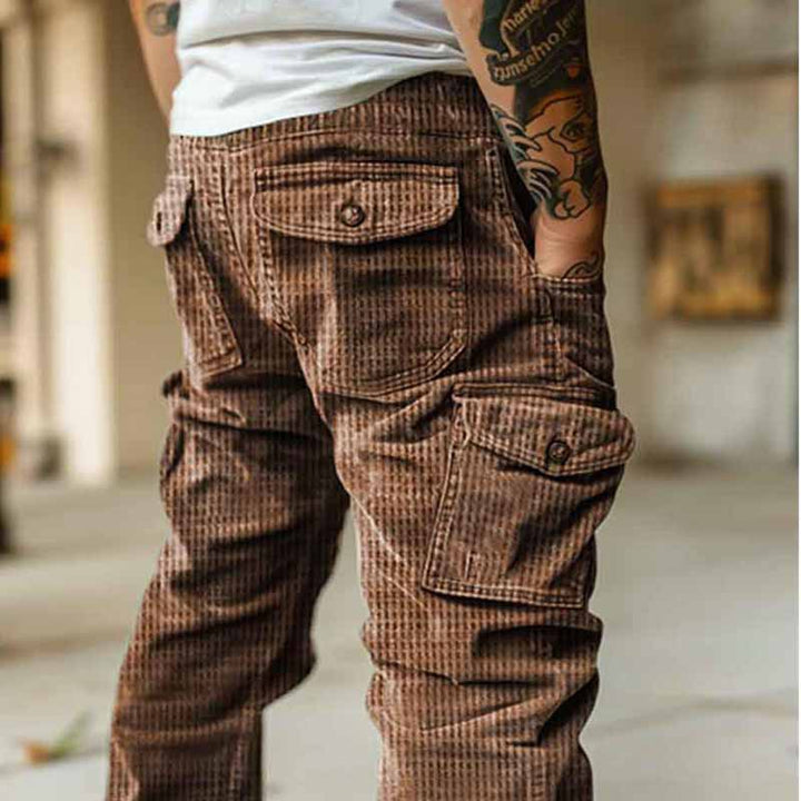 Herren robuste Utility-Hose mit praktischen Seitentaschen Echoarchiv